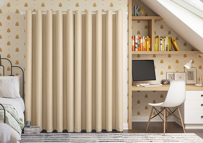 Corrugation, Golden - Made to Measure Curtains - Image 7